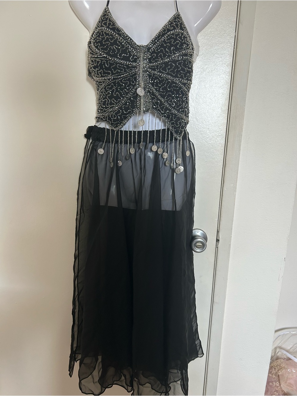 Authentic Turkish belly dancing outfit. One size. Never worn.